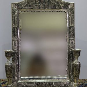 آینه و شمعدان نقره