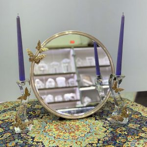 آینه و شمعدان نقره