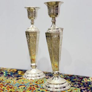 شمعدان نقره