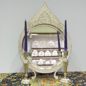 آینه و شمعدان نقره