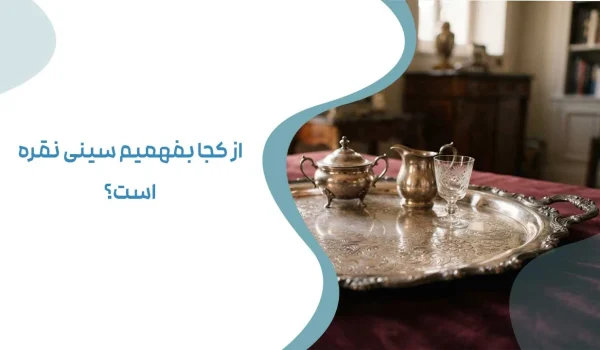 از کجا بفهمیم سینی نقره است؟